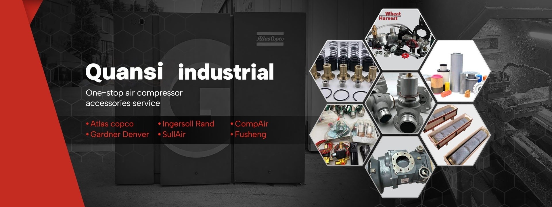 qualité compresseur d'air industriel usine